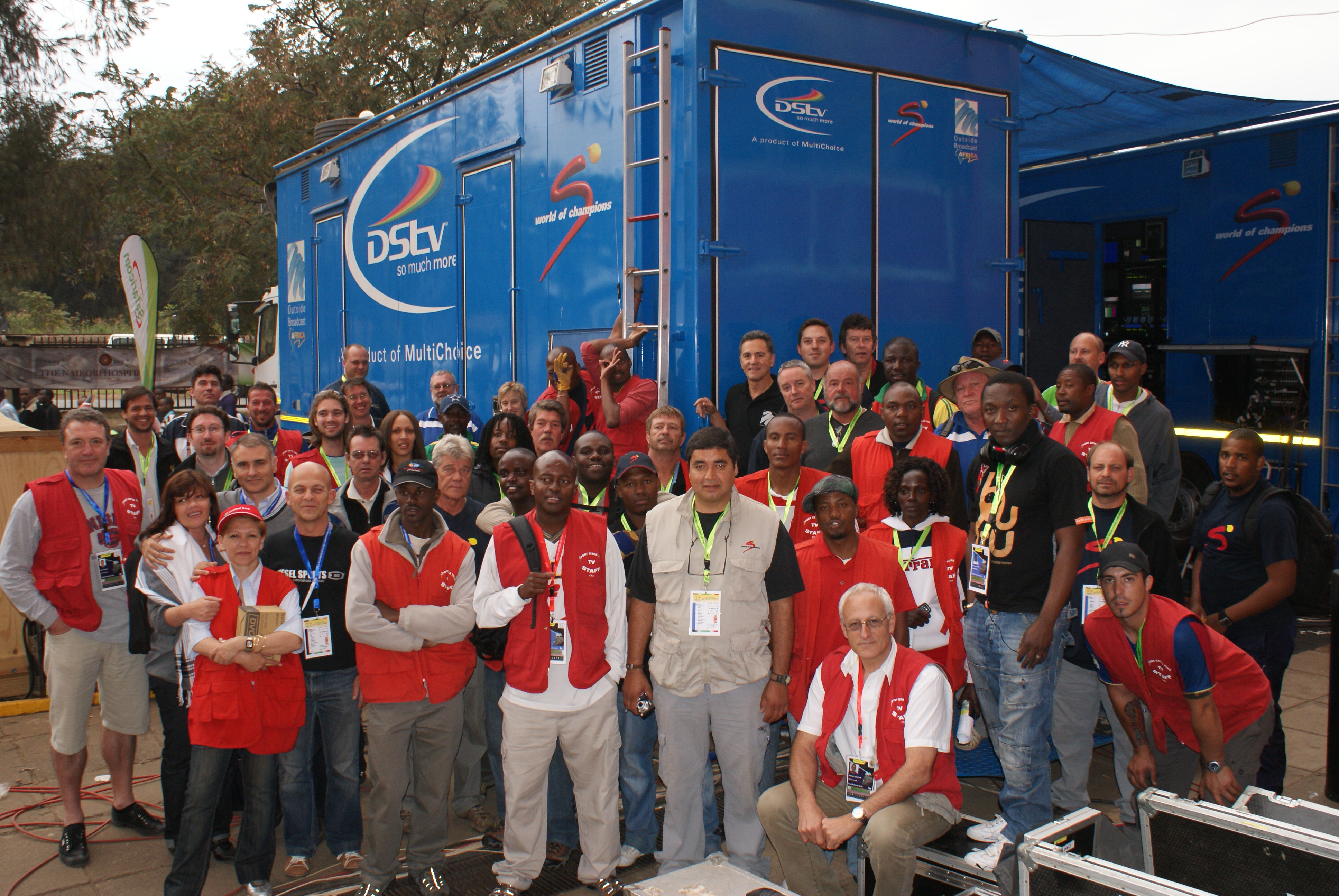 Production Team at IAAF